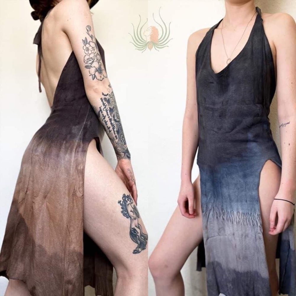Mela brownleaf dress
